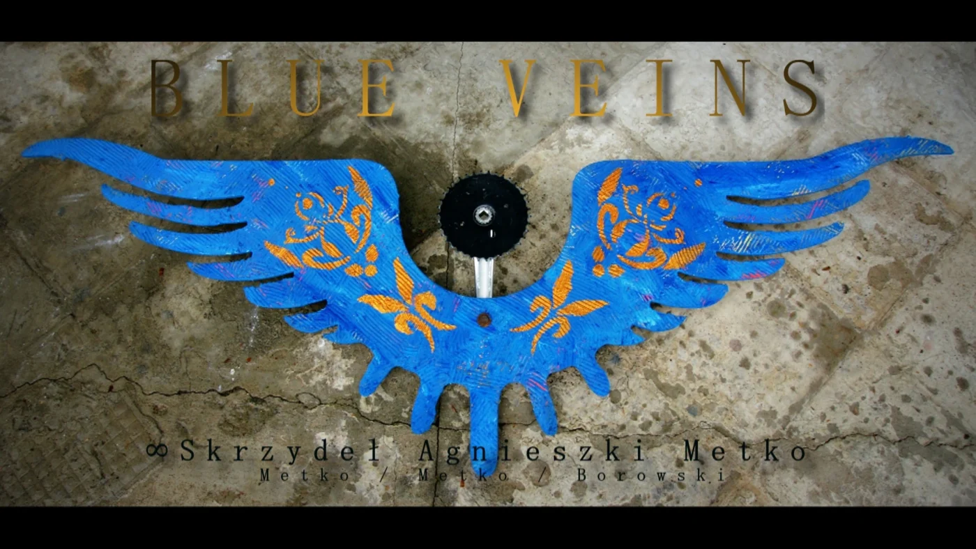 BLUE VEINS – “The Infinity of Agnieszka Metko’s Wings.”
